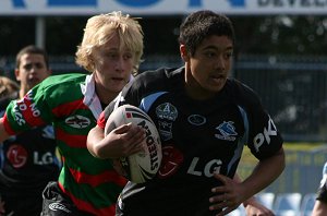 Cronulla Sharks v Souths Rabbitoh's U14's Dev aCTion (Photo's : ourfootymedia)
