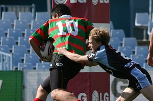 Cronulla Sharks v Souths Rabbitoh's U14's Dev aCTion (Photo's : ourfootymedia)
