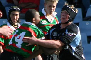 Cronulla Sharks v Souths Rabbitoh's U14's Development aCTion (Photo's : ourfootymedia)
