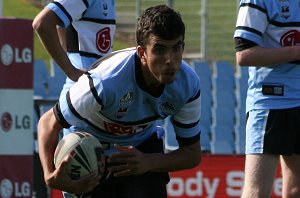 Cronulla Sharks v Souths Rabbitoh's U15's Dev aCTion (Photo's : ourfootymedia)