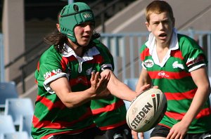 Cronulla Sharks v Souths Rabbitoh's U15's Dev aCTion (Photo's : ourfootymedia)