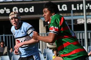 Cronulla Sharks v Souths Rabbitoh's U15's Dev aCTion (Photo's : ourfootymedia)