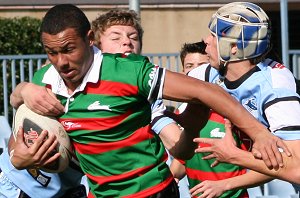Cronulla Sharks v Souths Rabbitoh's U15's Dev aCTion (Photo's : ourfootymedia)