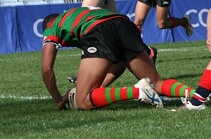 Cronulla Sharks v Souths Rabbitoh's U15's Dev aCTion (Photo's : ourfootymedia)