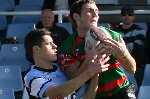 Cronulla Sharks v Souths Rabbitoh's U15's Dev aCTion (Photo's : ourfootymedia)