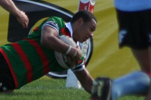 Cronulla Sharks v Souths Rabbitoh's U15's Dev aCTion (Photo's : ourfootymedia)