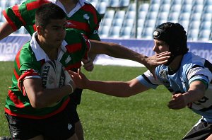 Cronulla Sharks v Souths Rabbitoh's U15's Dev aCTion (Photo's : ourfootymedia)