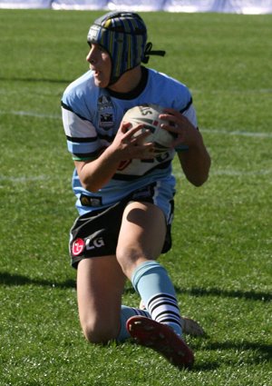 Cronulla Sharks v Souths Rabbitoh's U15's Dev aCTion (Photo's : ourfootymedia)