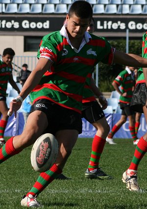 Cronulla Sharks v Souths Rabbitoh's U15's Dev aCTion (Photo's : ourfootymedia)