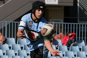 Cronulla Sharks v Souths Rabbitoh's U15's Dev aCTion (Photo's : ourfootymedia)
