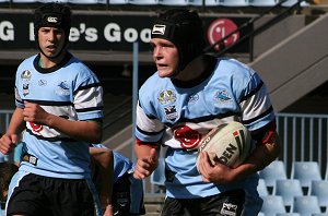 Cronulla Sharks v Souths Rabbitoh's U15's Dev aCTion (Photo's : ourfootymedia)
