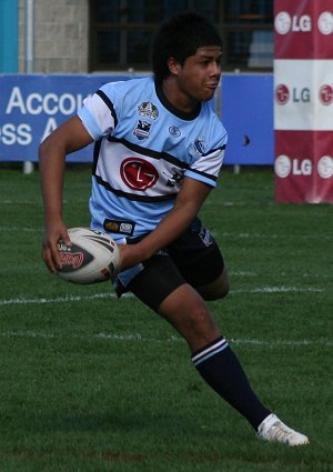 Cronulla Sharks v Souths Rabbitoh's U15's Dev aCTion (Photo's : ourfootymedia)