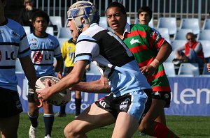 Cronulla Sharks v Souths Rabbitoh's U15's Dev aCTion (Photo's : ourfootymedia)