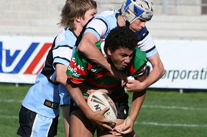 Cronulla Sharks v Souths Rabbitoh's U15's Dev aCTion (Photo's : ourfootymedia)