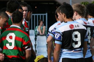 Cronulla Sharks v Souths Rabbitoh's U17's Dev aCTion (Photo's : ourfootymedia)