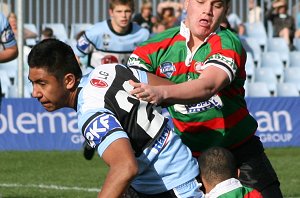Cronulla Sharks v Souths Rabbitoh's U17's Dev aCTion (Photo's : ourfootymedia)