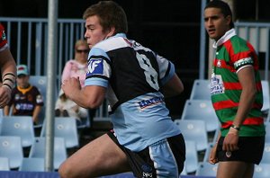 Cronulla Sharks v Souths Rabbitoh's U17's Dev aCTion (Photo's : ourfootymedia)