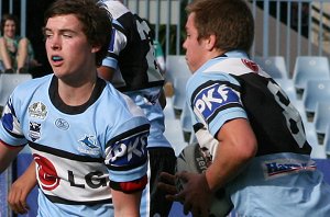 Cronulla Sharks v Souths Rabbitoh's U17's Dev aCTion (Photo's : ourfootymedia)