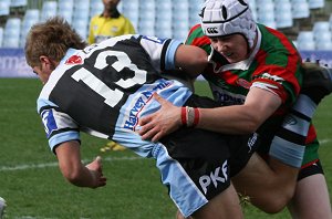 Cronulla Sharks v Souths Rabbitoh's U17's Dev aCTioN (Photo's : ourfootymedia)
