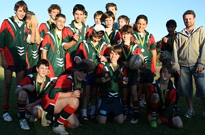 Menai High School Sharks Knockout U 13's WINNERS '09 (Photo : ourfooty media)