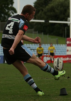 Cronulla Sharks U17's v St. Helen's Saints Academy action (Photo's : ourfootymedia)