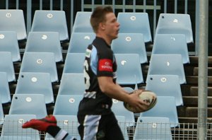 Cronulla Sharks U17's v St. Helen's Saints Academy action (Photo's : ourfootymedia)