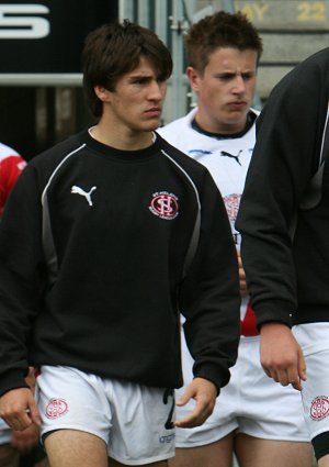 Cronulla Sharks U17's v St. Helen's Saints Academy action (Photo's : ourfootymedia)