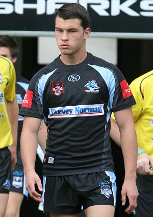 Cronulla Sharks U17's v St. Helen's Saints Academy action (Photo's : ourfootymedia)