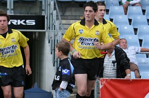Cronulla Sharks U17's v St. Helen's Saints Academy action (Photo's : ourfootymedia)
