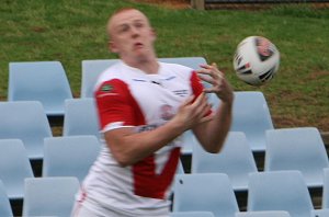 Cronulla Sharks U17's v St. Helen's Saints Academy action (Photo's : ourfootymedia)