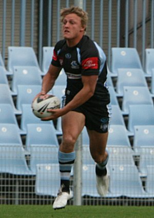Cronulla Sharks U17's v St. Helen's Saints Academy action (Photo's : ourfootymedia)