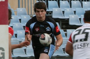 Cronulla Sharks U17's v St. Helen's Saints Academy action (Photo's : ourfootymedia)