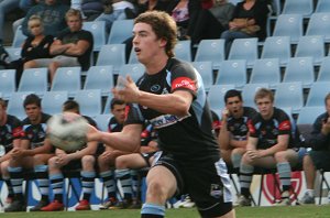 Cronulla Sharks U17's v St. Helen's Saints Academy action (Photo's : ourfootymedia)
