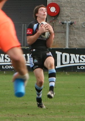 Cronulla Sharks U17's v St. Helen's Saints Academy action (Photo's : ourfootymedia)