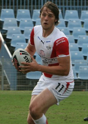 Cronulla Sharks U17's v St. Helen's Saints Academy action (Photo's : ourfootymedia)