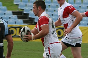 Cronulla Sharks U17's v St. Helen's Saints Academy action (Photo's : ourfootymedia)