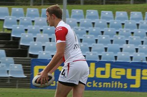 Cronulla Sharks U17's v St. Helen's Saints Academy action (Photo's : ourfootymedia)