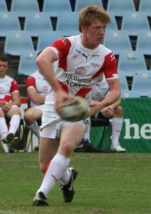 Cronulla Sharks U17's v St. Helen's Saints Academy action (Photo's : ourfootymedia)