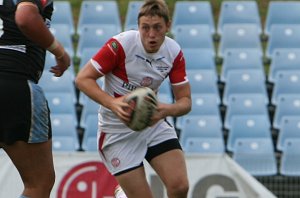 Cronulla Sharks U17's v St. Helen's Saints Academy action (Photo's : ourfootymedia)