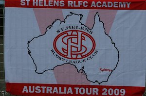 St. Helen's tour battle flag (Photo : ourfootymedia)