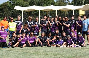 Central Coast Storm Harold Matthew's Cup team after rnd of 16 finals (Photo : steve montgomery)
