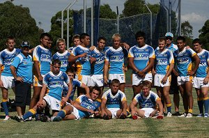 Gold Coast Titan's Harold Matthew's Cup team after rnd of 16 finals (Photo : steve montgomery)
