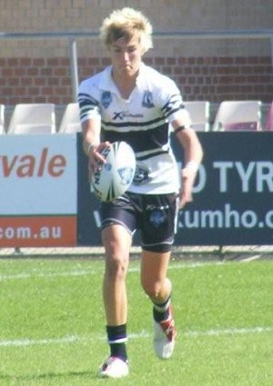 Mitchell Brassington kicks for touch - Wests Magpies v St. George Dragons HMC 1/4 Final ACTioN (Photo's : ourfooty media)