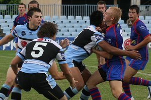 Sharks Vs Knights Rnd 2, Harold Matthew's Cup action (Photo's : ourfooty media)