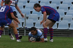 Rea Pittman scores for the Sharks (Photo : ourfooty media)