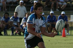 Robbie Nathan is only 14 ^ doing the job for his team