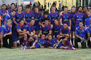 Newcastle Knights SG Ball team @ the Round of 16 Finals (Photo's : ourfooty media)