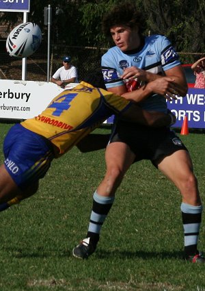 Parramatta Eels v Cronulla Sharks SG Ball rnd 6 action (Photo's : ourfooty media)