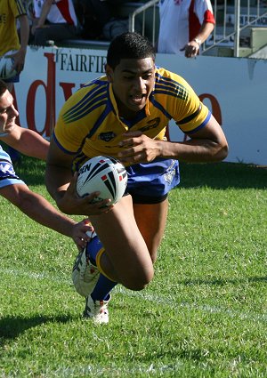 Parramatta Eels v Cronulla Sharks SG Ball rnd 6 action (Photo's : ourfooty media)