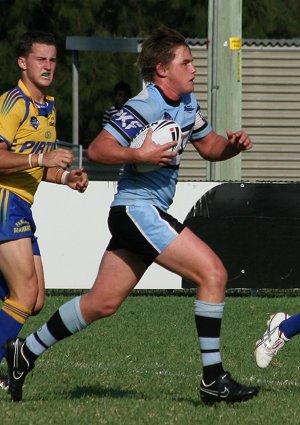 Parramatta Eels v Cronulla Sharks SG Ball rnd 6 action (Photo's : ourfooty media)